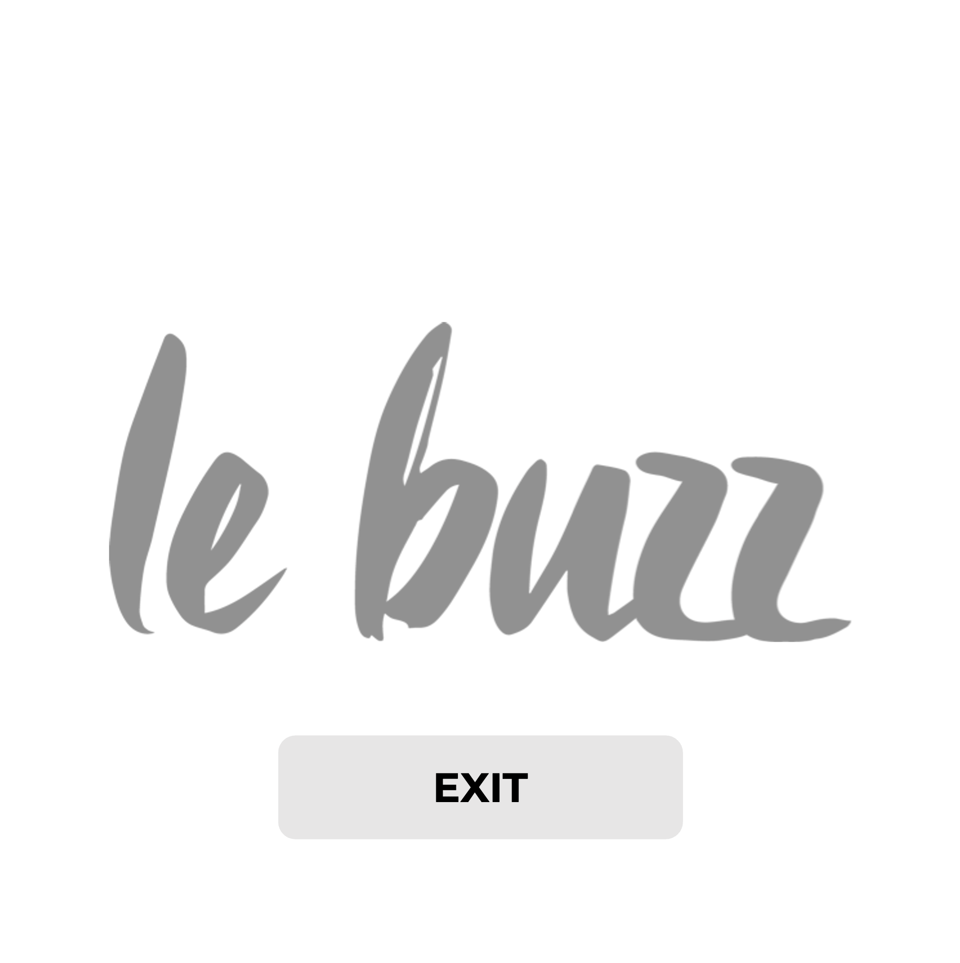 Le Buzz Logo Exit